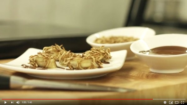 Insekten Rezept mit Buffalowürmern - Video-Anleitung Insekten richtig zubereiten