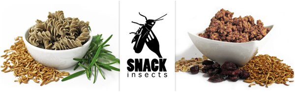 Insekten-Pasta und Granola - Insekten Food Manufaktur - Snack-Insects Shop