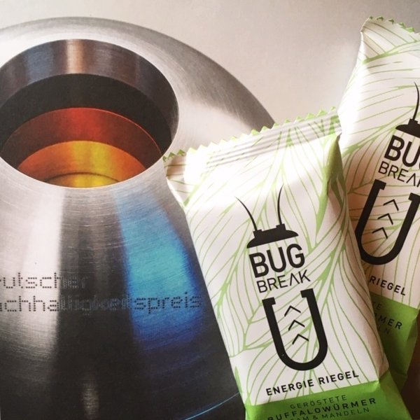 Bug-Break Insekten Riegel beim Deutschen Nachhaltigkeitspreis - Snack-Insects Blog