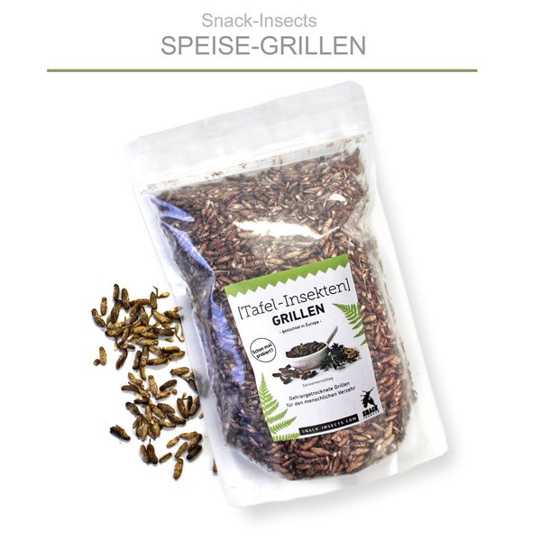 Snack-Insects GRILLEN - 200 Gramm Großgebinde ►