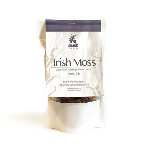 IRISH MOSS - getrockneter Knorpeltang 35g - essbare Algen zum Kochen & Essen ►